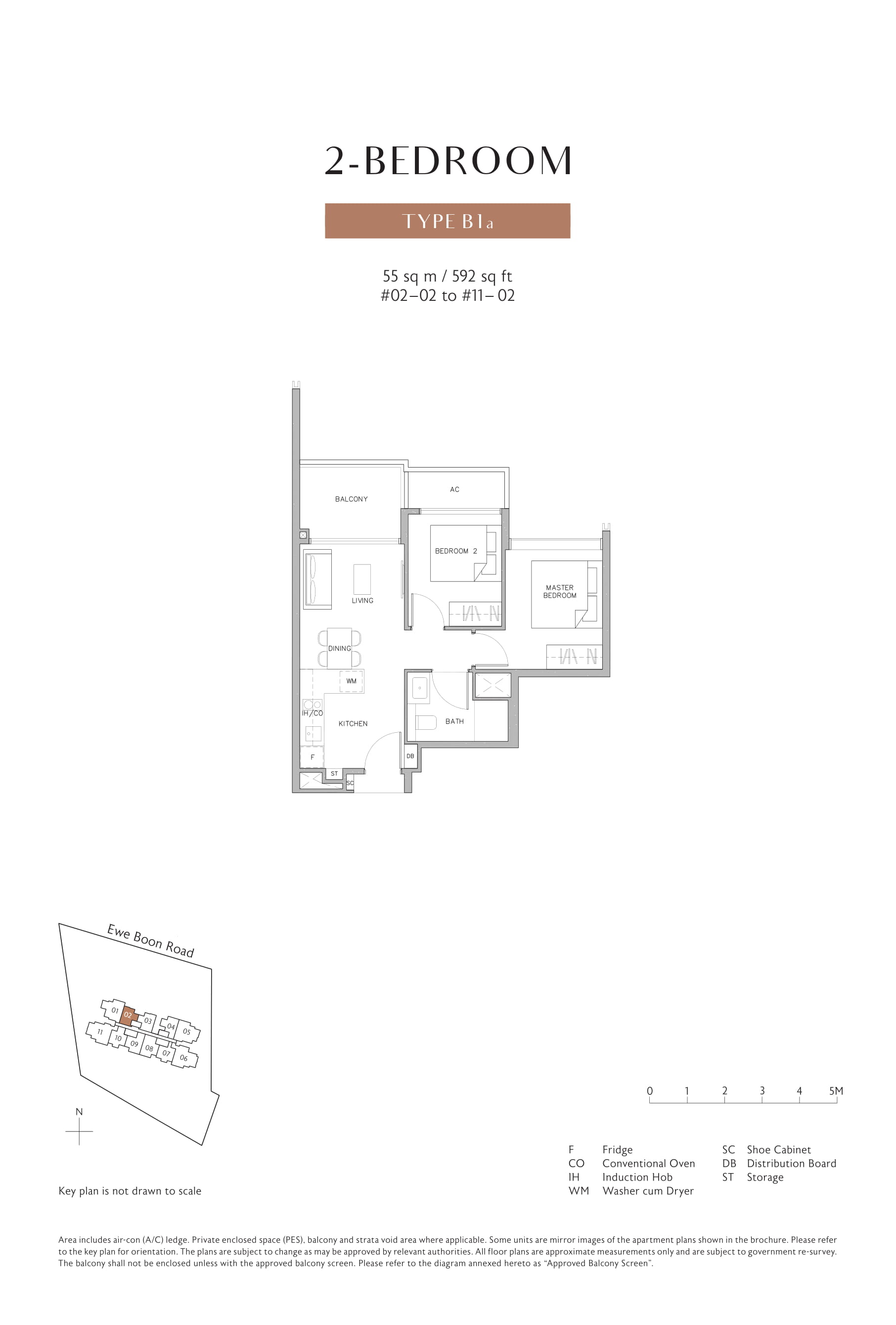 Juniper Hill 1 Bedroom Floor Plan 1