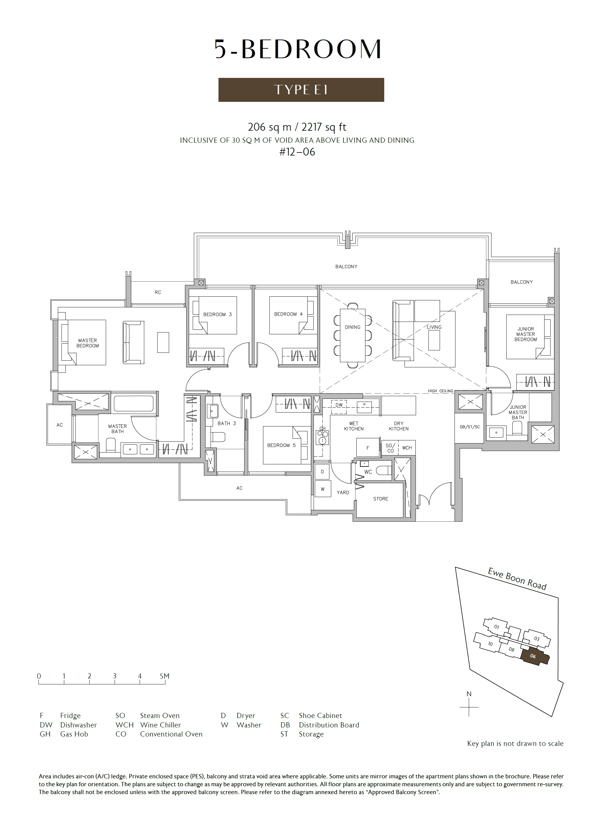 Juniper Hill 1 Bedroom Floor Plan 5